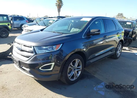 2015 Ford Edge Titanium из США, поврежденный, VIN 2FMTK3K95FBB67512